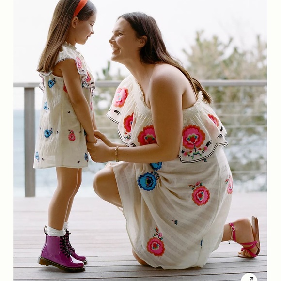 NWT Anthropologie Embroidered One-Shoulder Midi Dress Plenty by Tracy Re… - Picture 9 of 9